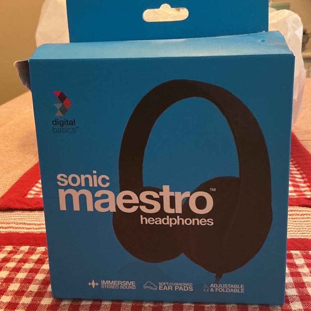 Sonic Maestro Headphones - Black